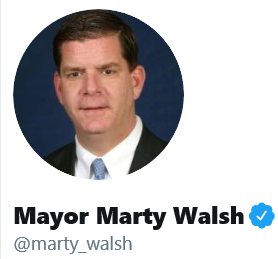 Twitter - Mayor Marty Walsh